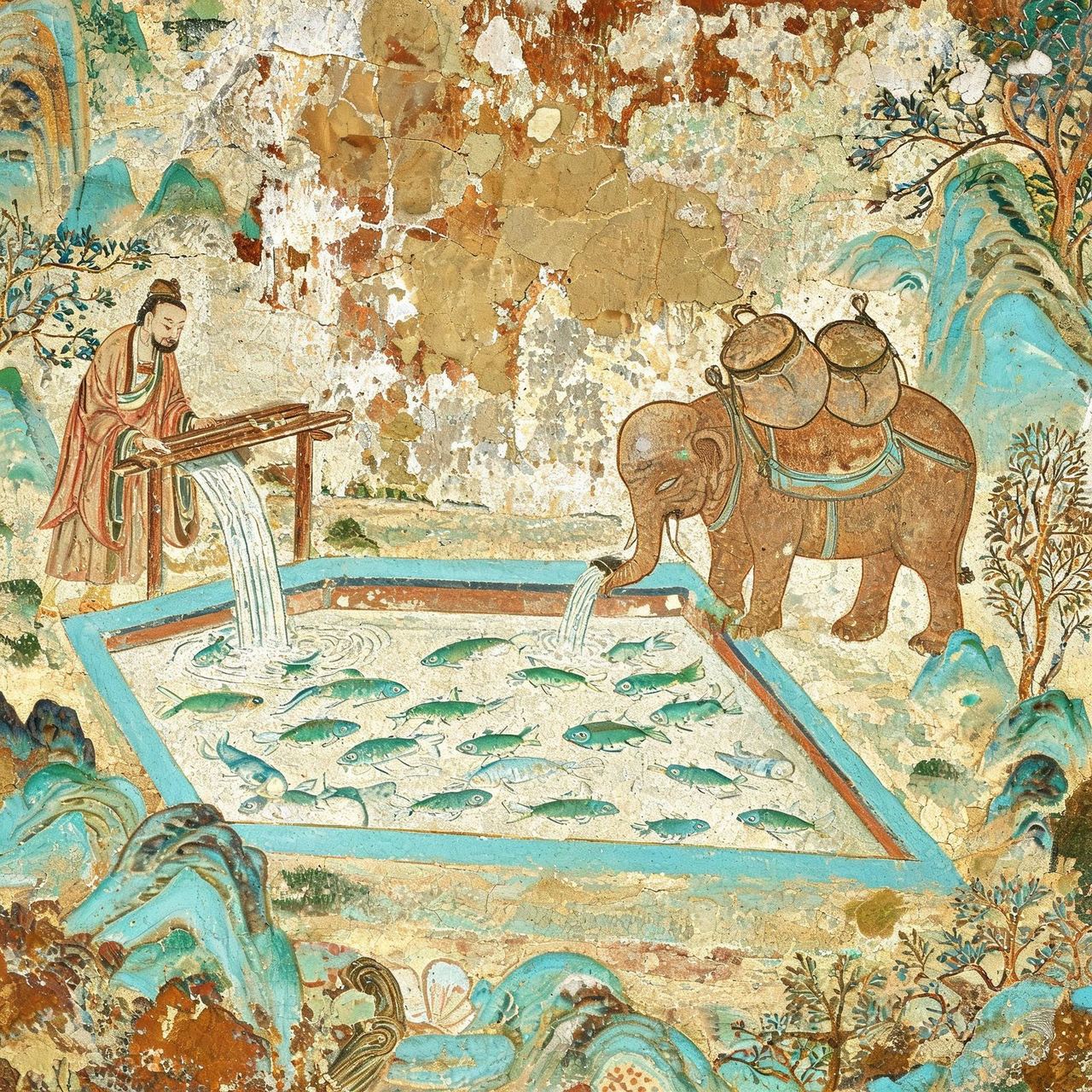 The Elder Flowing-Water Saves Fish