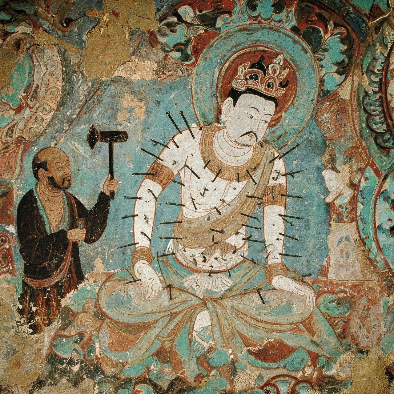 King Virulha Pierced with Nails