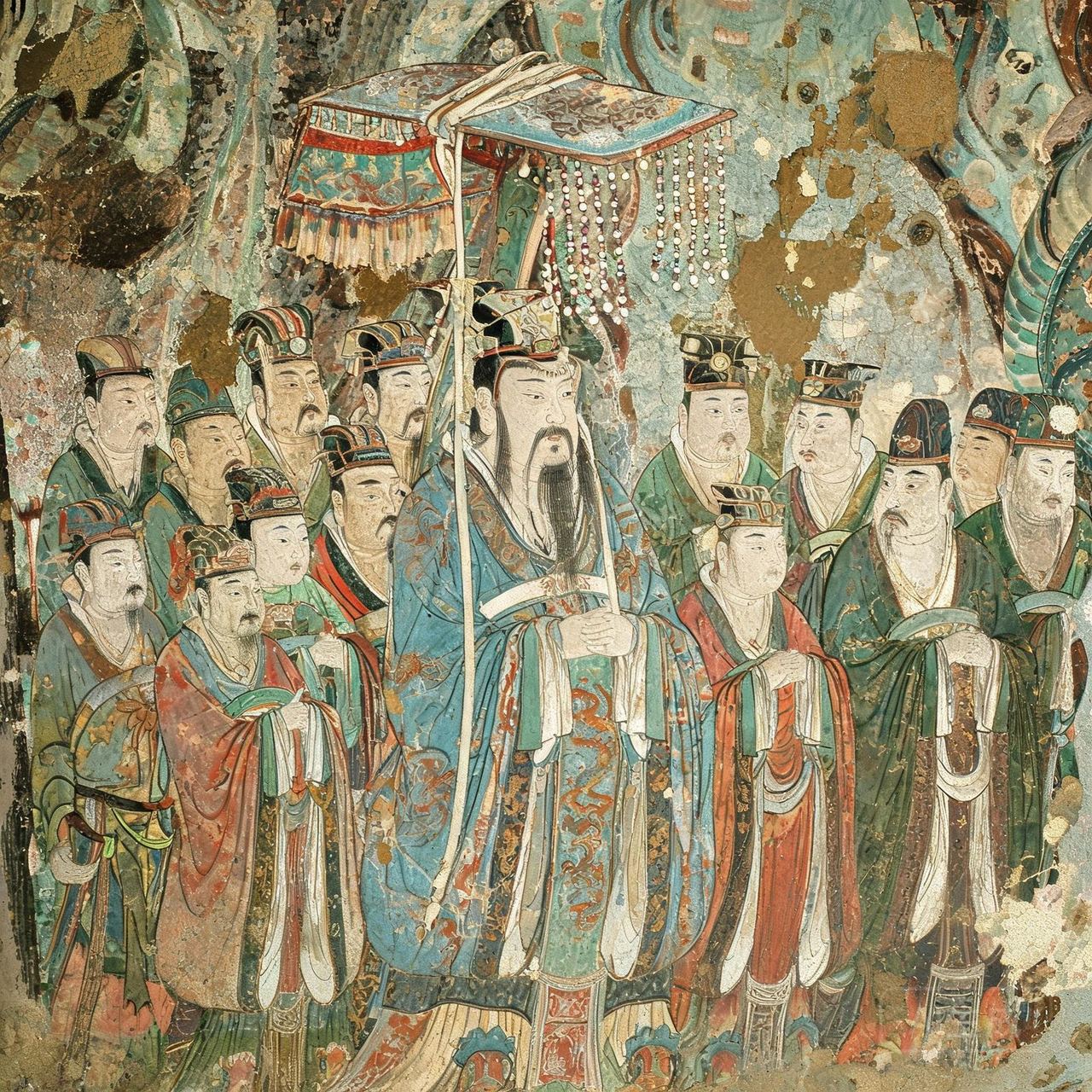 Emperor in Vimalakirti