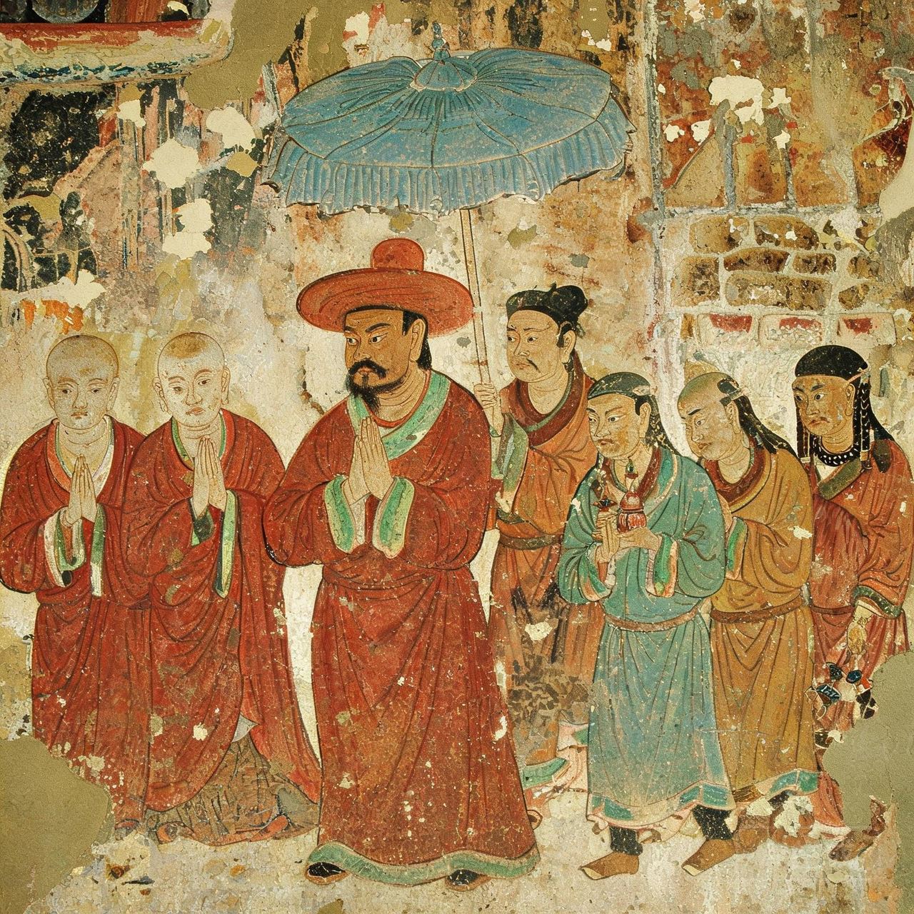 Tibetan King Worships