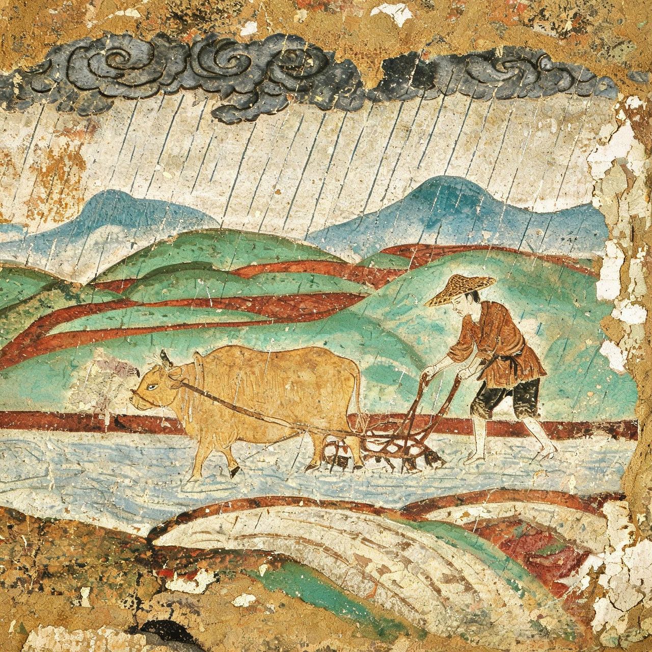 Farming in Rain