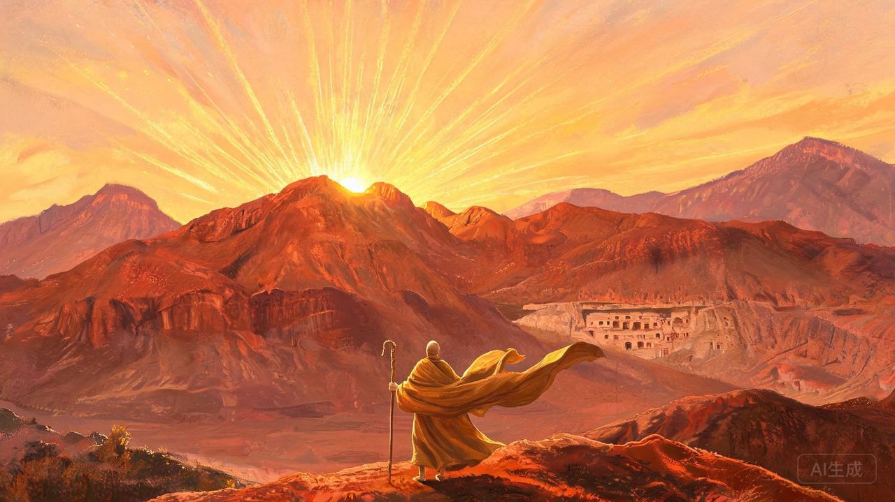 The Golden Light at Sanwei — How Mogao Began in 366 CE